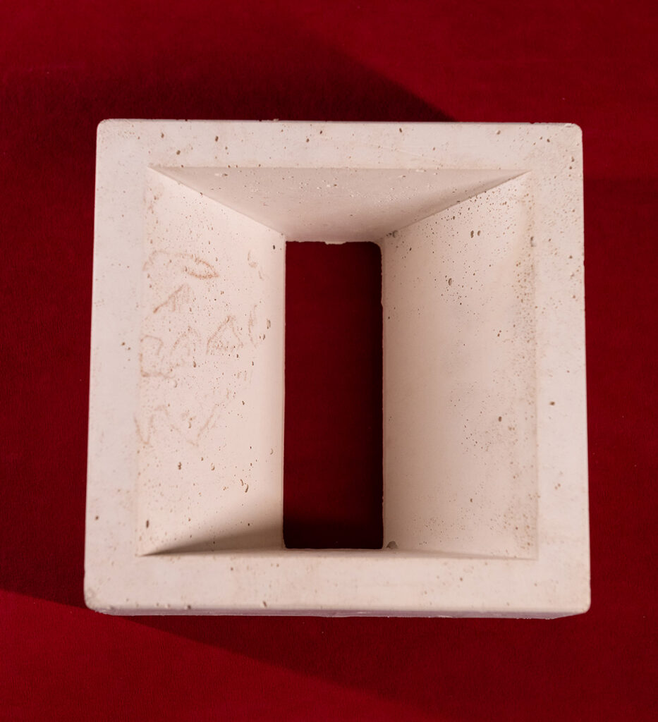Bloc beton decorativ șlefuit 400x200x120mm
